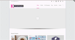 Desktop Screenshot of kriskreativ.com