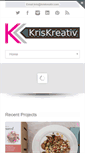 Mobile Screenshot of kriskreativ.com